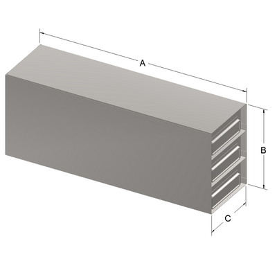 UFR-UMP53 Upright Freezer Slide Rack for Microtiter Plates