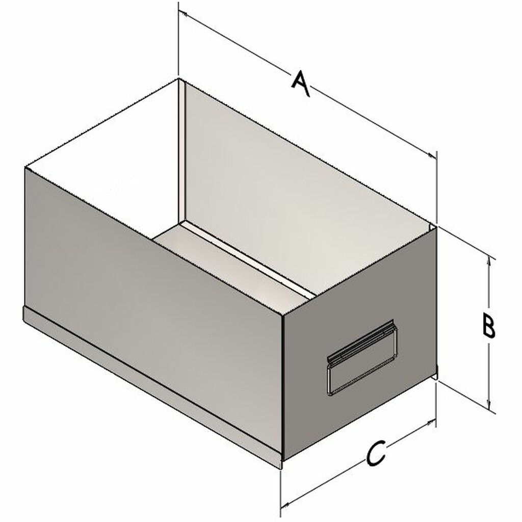 Organizer, Single-Drawer, for Miscellaneous Cold Storage