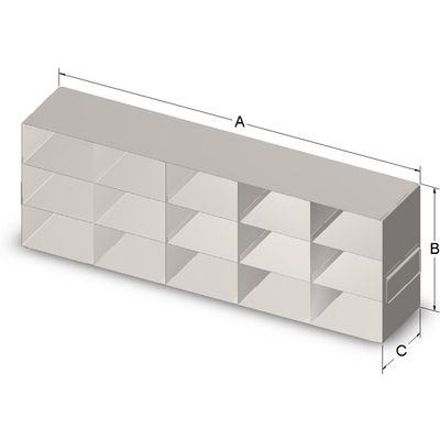 URO533 Upright Freezer Rack for Standard 3-inch Box (4559-R901)
