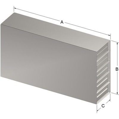 UFR-UMP652 Upright Freezer Slide Rack for Microtiter Plates