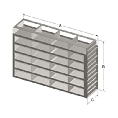 UFR462 Upright Freezer Slide Rack for Standard 2-inch Box (4469-R901)