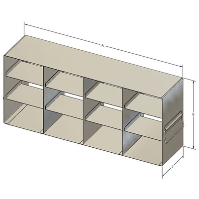 URO433 Upright Freezer Rack for Standard 3-inch Box (4304-R901)