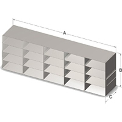 URO542 Upright Freezer Rack for Standard 2-inch Box (4327-R901)