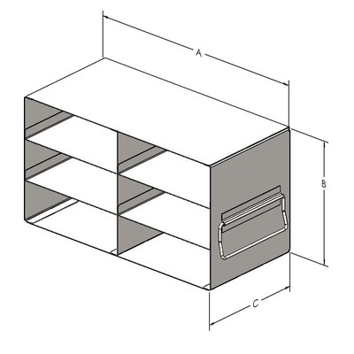 Drawer Rack 2-inch boxes