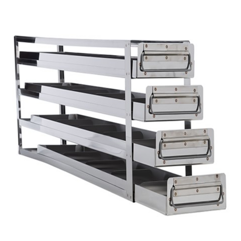 UDR542 Upright Drawer Rack System for Standard 2-Inch High Boxes