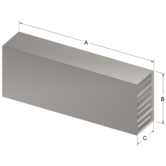 UFR-UMP74 Upright Freezer Slide Rack for Microtiter Plates (4595-R901)
