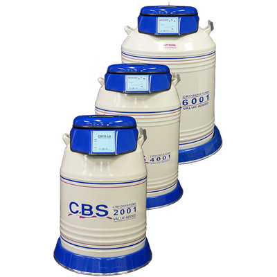 CB601B Series 6001 Value Added Cryosystem with BAT-1B Low Level LN2 Alarm